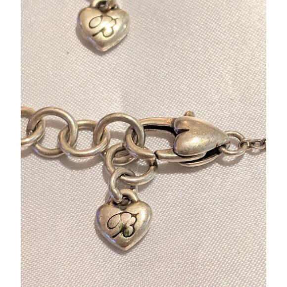 BRIGHTON Starry Night Infinity Ribbon Necklace & Bracelet Set Swarovski Crystals - Picture 10 of 12